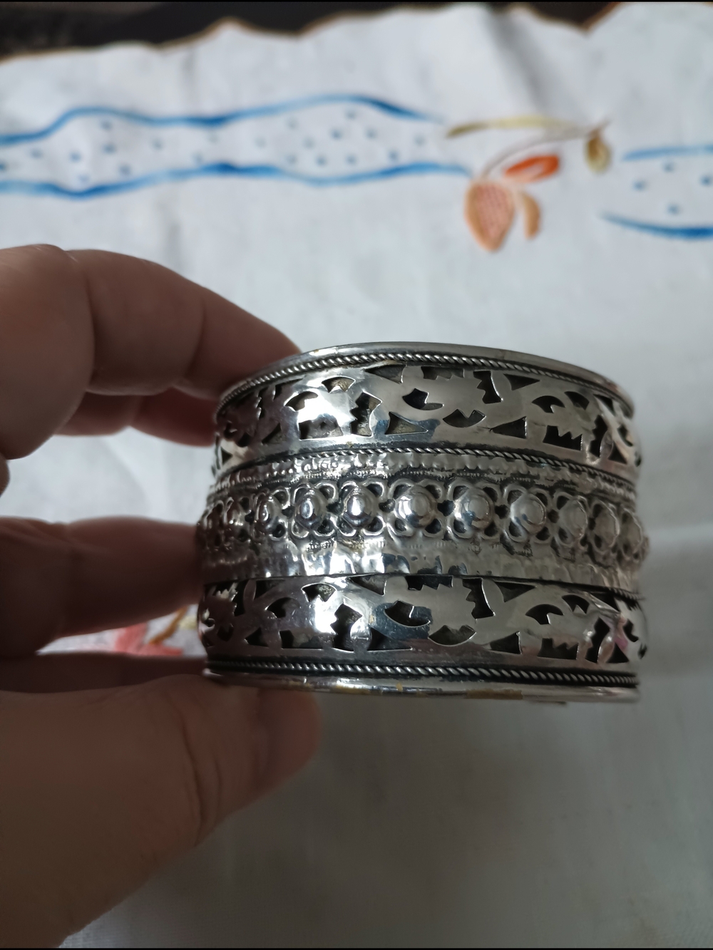 Vintage brass bracelet